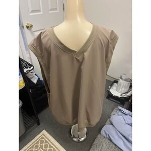 FORRESTER'S Golf Pullover Windbreaker Jacket Beige‎ Performance Outerwear Xxl